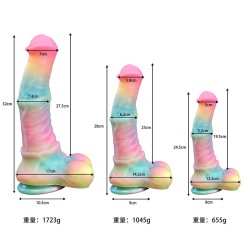 Luminous Huge Animal Horse Dildo