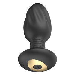 Threaded Anal Butt Plug with App Control