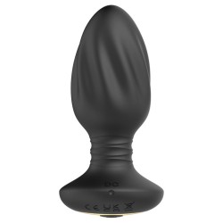 Threaded Anal Butt Plug with App Control