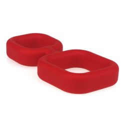 X-MEN Liquid Silicone Double Ring Cock Ring