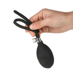 Double Ball Inflatable Penis Plug