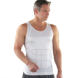 Mens Body Shaper Slimming Shirt