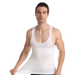 Mens Body Shaper Slimming Shirt