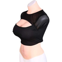 Half Body Breast Forms - Silicone