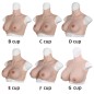 Breastplates Crossdresser Fake Tits - Silicone