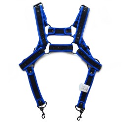 D.M Neoprene Chest Harness with Suspenders