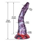 Alien Beast Night Elf 9.8" Dildo - E