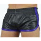 Leather Sports Shorts