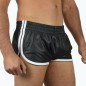 Leather Sports Shorts