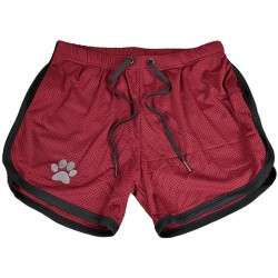 Mesh Paw Print Short