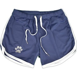 Mesh Paw Print Short