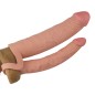 Pleasure X-Tender Double Penetration Penis Sleeve