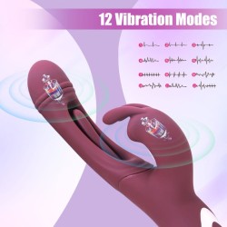 3-in-1 Tapping Clit-stimulating G-spot Vibrator