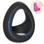 Silicone 3 in 1 Penis Ring