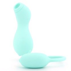 Cute Dinosaur 2-in-1 Clit Sucker &amp; Bullet Vibrator