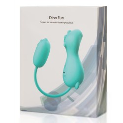 Cute Dinosaur 2-in-1 Clit Sucker &amp; Bullet Vibrator