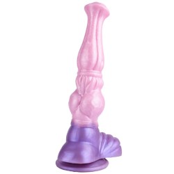 Knotted Horse Dildo Silicone Comfortable Fake Penis