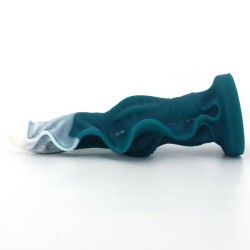 Dynamic Oceanic Wings Platinum Silicone Dildo