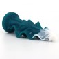 Dynamic Oceanic Wings Platinum Silicone Dildo