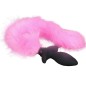 Swing and Vibrating Butt Plug with Fox Tail