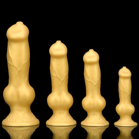 Golden Fantasy Animalistic Dildo