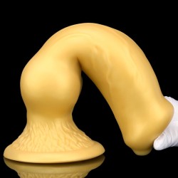 Golden Fantasy Animalistic Dildo