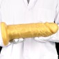 Liquid Silicone Eggless Dildo -Golden