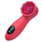 LCD Display 9 Tapping Modes Rose Clit Vibrator