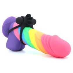 Clitoris Stimulating Silicone Vibrating Cock Ring