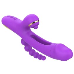 Flapping 3-in-1 Tapping Vibrator