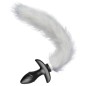 Vibrating Fox Tail Plug Vibrator