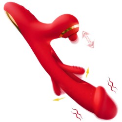Flapping Vibrator with G Spot Vibration &amp; Clitoral Tapping