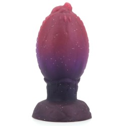 Starry Soft Silicone Butt Plug - Dragon Egg