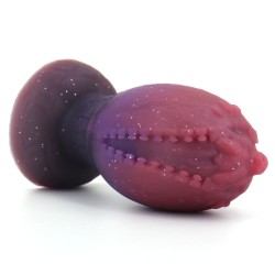 Starry Soft Silicone Butt Plug - Dragon Egg