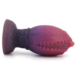 Starry Soft Silicone Butt Plug - Dragon Egg