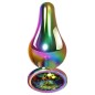 Gleaming Butt Plug Rainbow