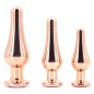 Gleaming Butt Plug Rose Gold