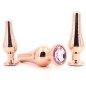 Gleaming Butt Plug Rose Gold