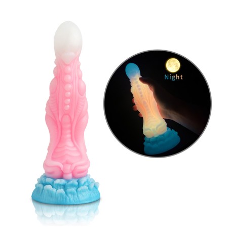 Fantasy Luminous Dragon Dildo - C