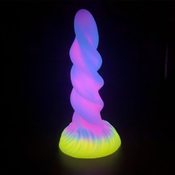 Spiral Luminous Butt Plug