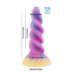 Spiral Luminous Butt Plug