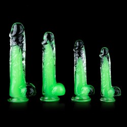 Jelly Dildo With Mutiple Colors Core