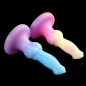 Alien Space Cock Glow in The Dark Silicone Dildo