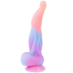 Luminous Alien Lifelike Silicone Dildo