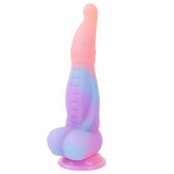 Luminous Alien Lifelike Silicone Dildo