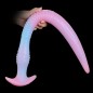 Eel Long Silicone Butt Plug - Luminous