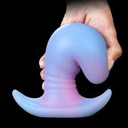 Glowing Mango Soft Silicone Butt Plug