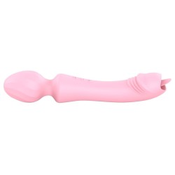 Magic Wand Vibrator With Tongue