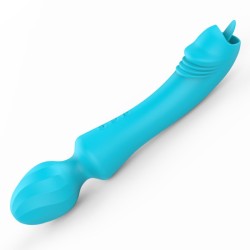 Magic Wand Vibrator With Tongue