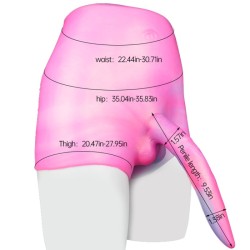 Sissy Training Fantasy 9.5" Dildo Panty -02